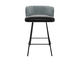 Кухонный стул со спинкой с подставкой для ног