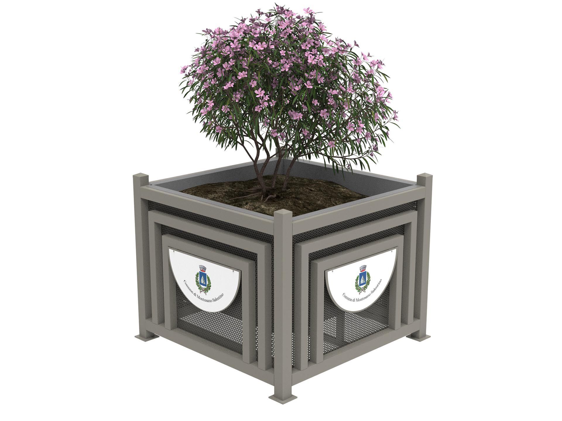 Плантатор для общественных мест с табличкой Lazzari Макинтош ARCH-00073388 - Вид №4