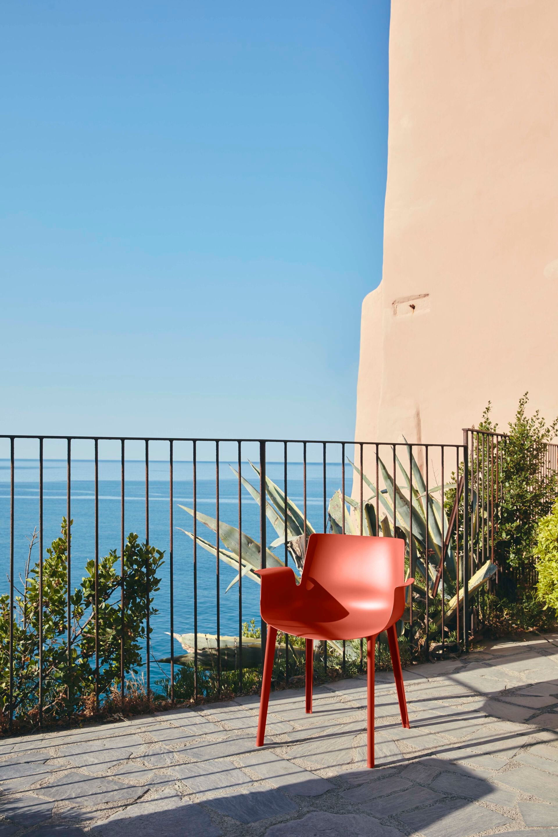 Полимерное кресло с подлокотниками Kartell PIUMA ARCH-00063016 - Вид №20