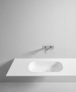 Rexa Design Столешница Korakril ™ с прямоугольной раковиной Hammam REXA-ST100