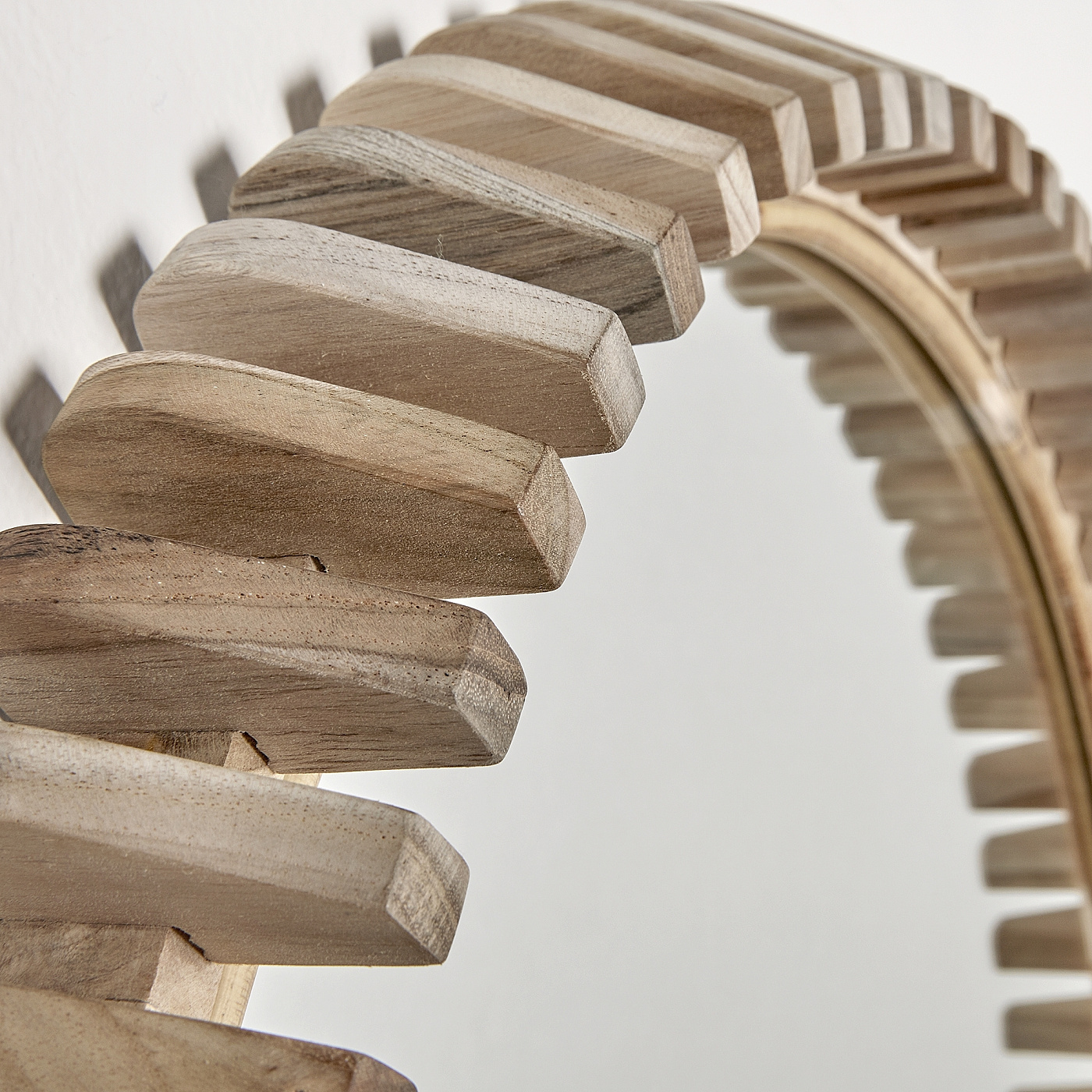 068902 Зеркало Porter 52Ø тик La Forma Polke 