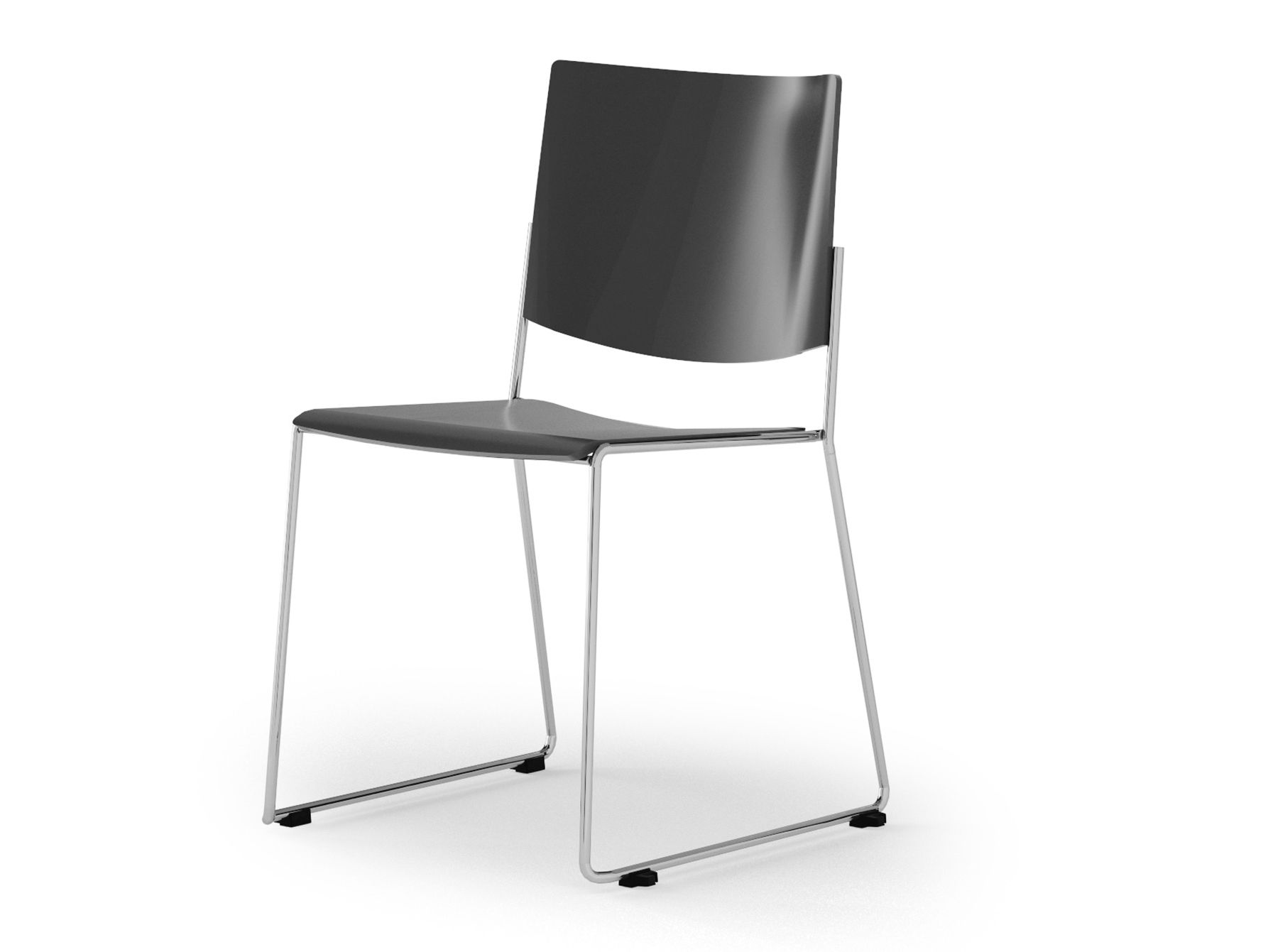 Штабелируемый стул из ламината SCHNEEWEISS interior Eless ARCH-00036839 - Вид №1