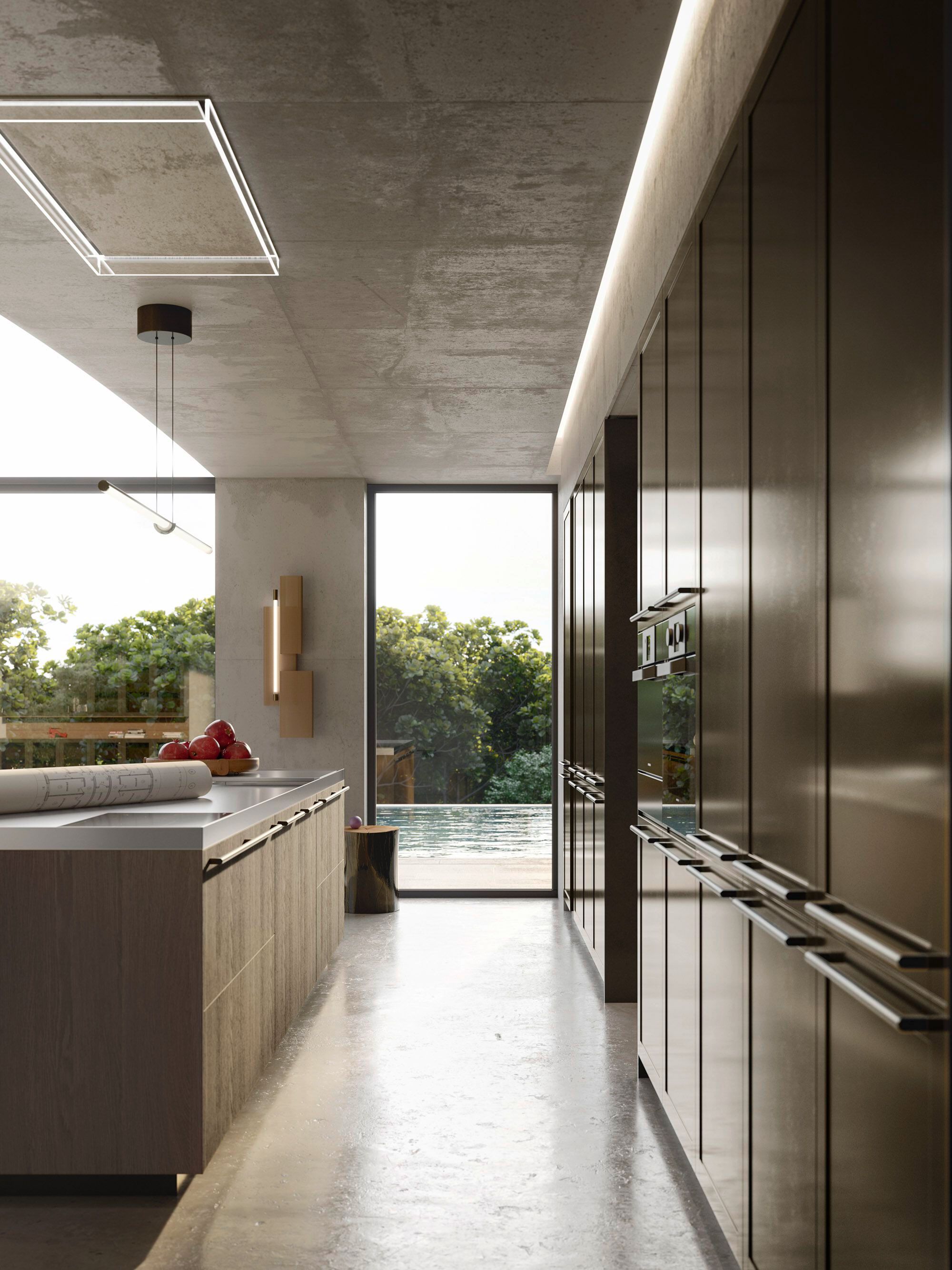 Встроенная кухня с островом Arrital Ak_Project ARCH-00104879 - Вид №2