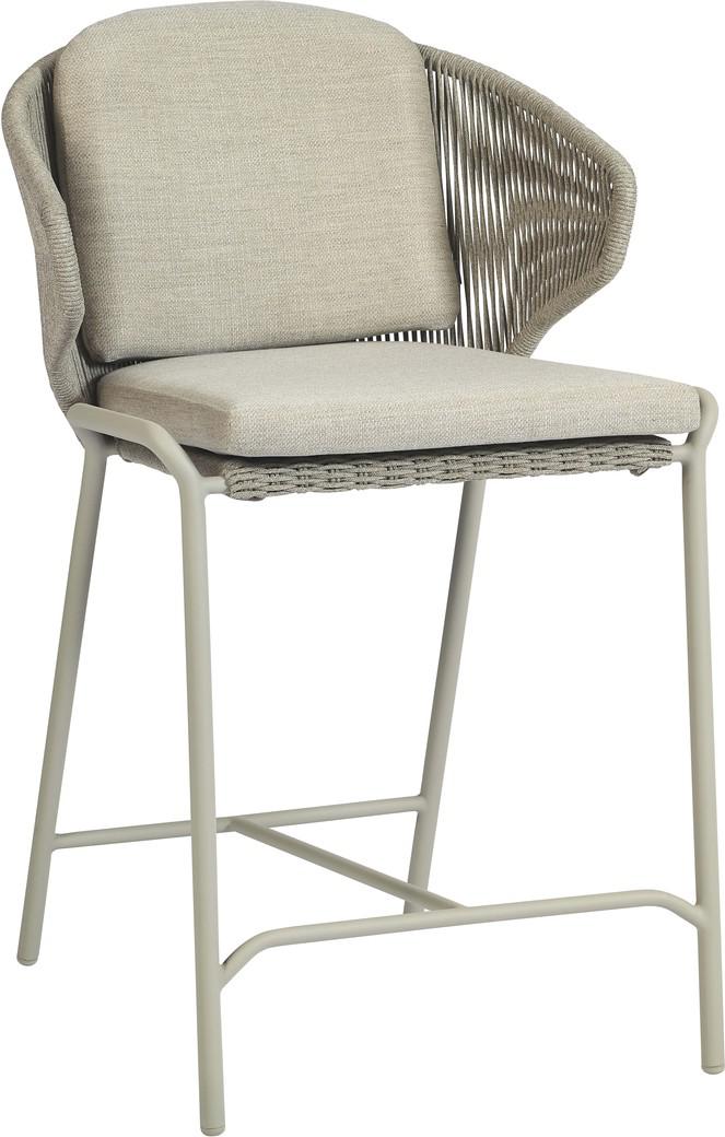 MNST561 Барный стул 61 веревка кремень перец Manutti Radius