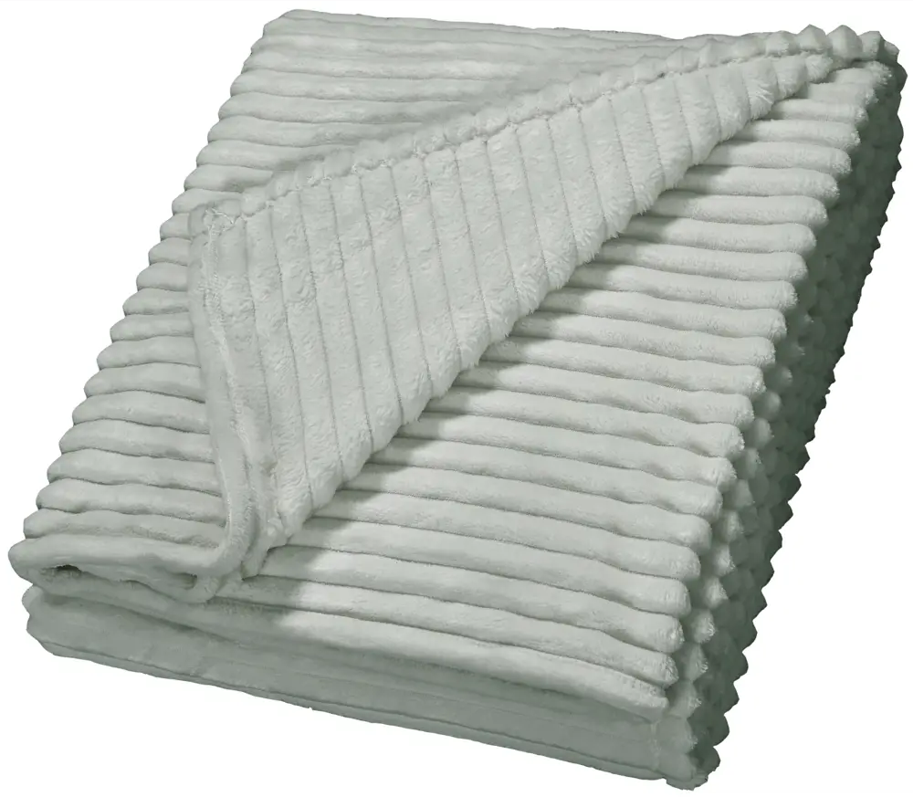 СТОЛИЦА ТЕКСТИЛЯ Плед Strips - уютный серый велсофт для дома и отдыха 89312862