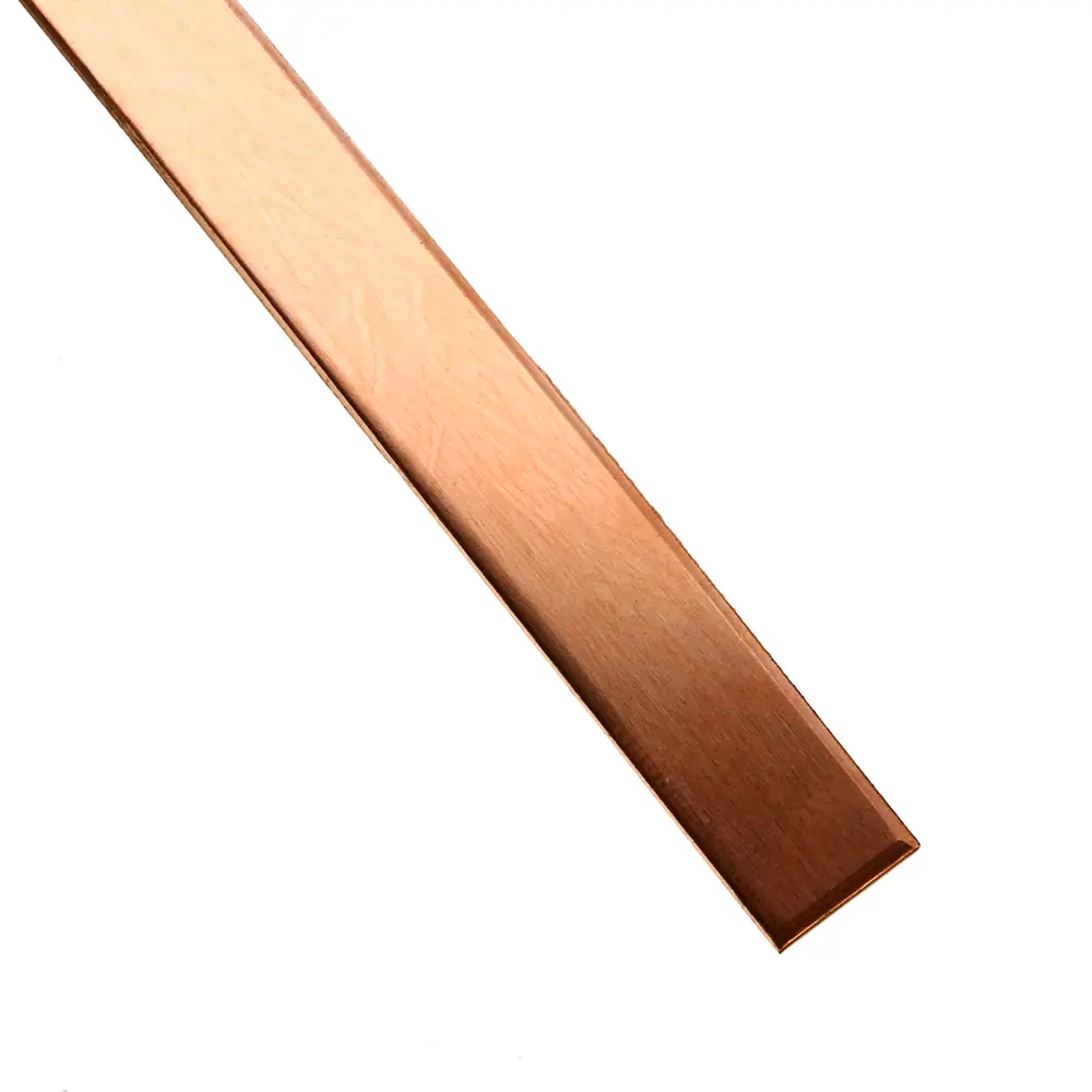 91077217 Шина заземляющая Лист 5x50x1000 мм медь STLM-0472003