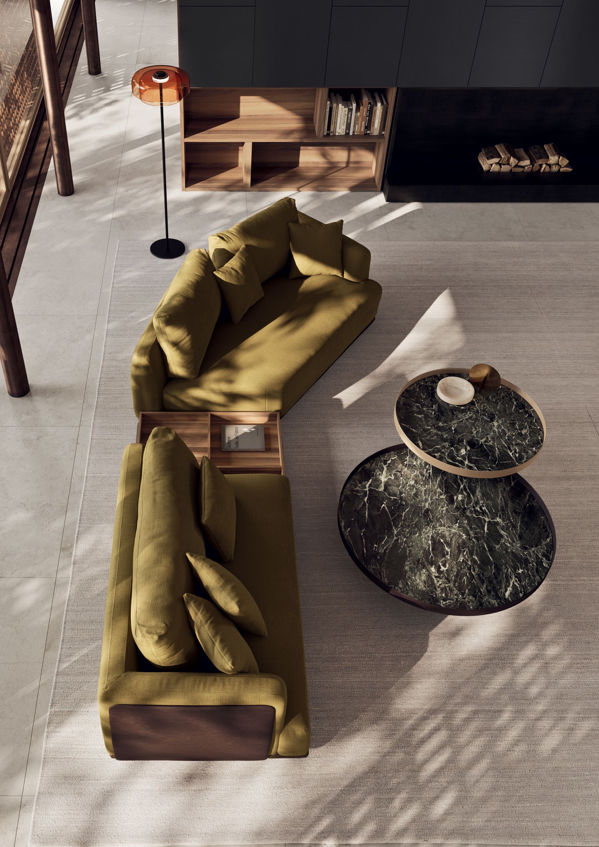 Ткань диван Kico Living Complements ARCH-00045641 - Вид №1