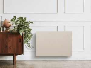 Горизонтальный полотенцесушитель из лавового камня