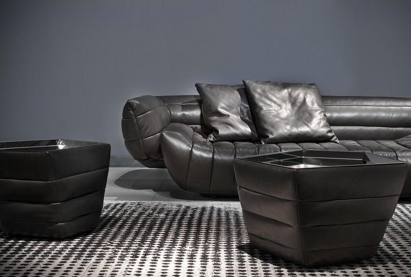 BAXTER Кожаный журнальный столик Tactile sun-id-1356276 - Вид №3