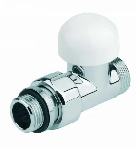 Carlo Poletti V151502L Клапан термостатический угловой с подключением для медной или пластиковой трубы.