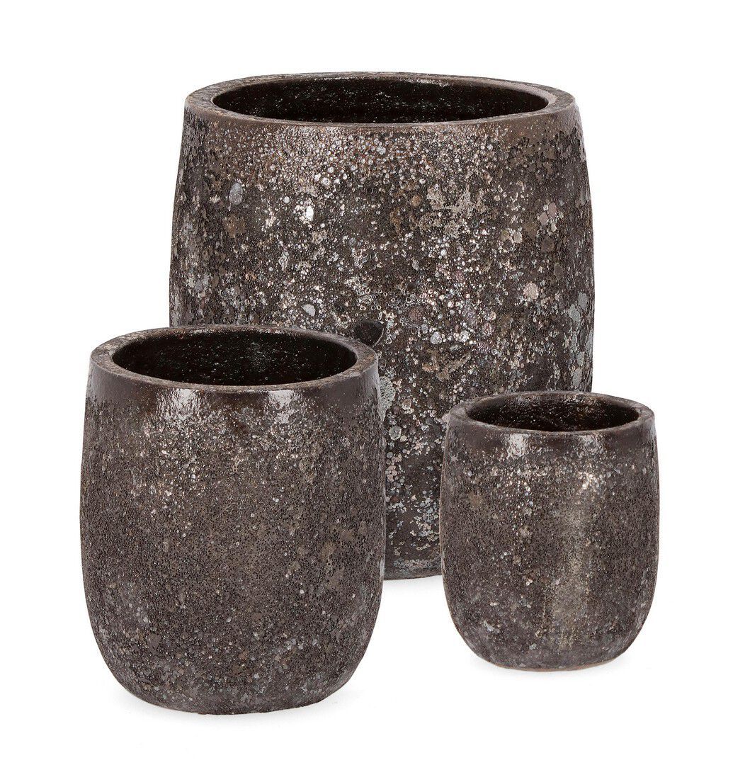 Набор из трех терракотовых Горшков ручной работы BIZZOTTO Duyen ARCH-00044879 - Вид №7