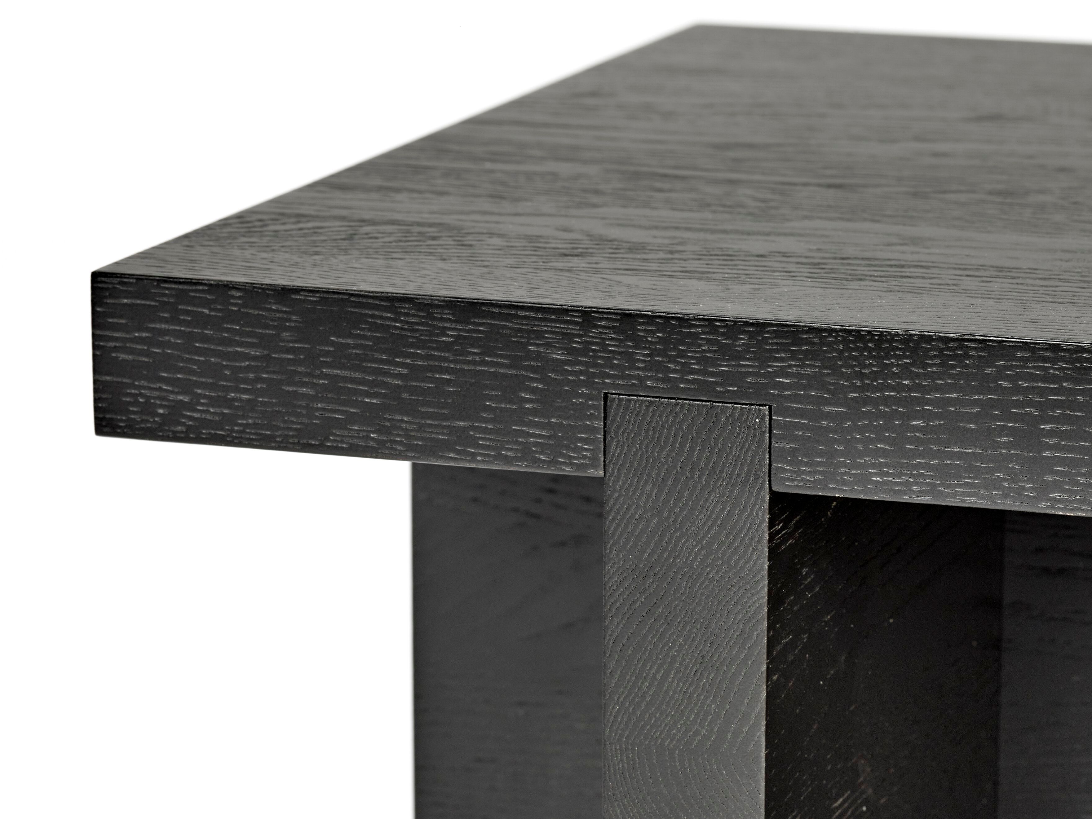 Низкий квадратный журнальный столик из дуба Serax Rudolph ARCH-00122739 - Вид №8