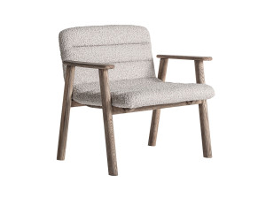 Тканевое кресло с подлокотниками