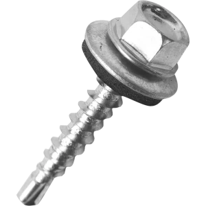 Саморезы кровельные Omax оцинкованные с буром 5.5x19 мм, на вес