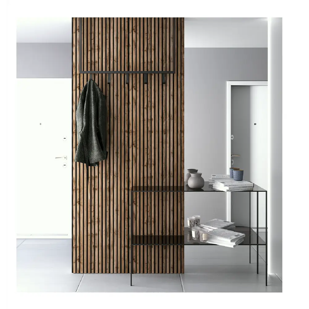 Панель акустическая 3D МДФ Stella пекан 0.9x60x278 см STLM-2038353 - Вид №3