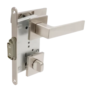 Дверная ручка на розетке Edson WC 25-Q2 без запирания цвет никель