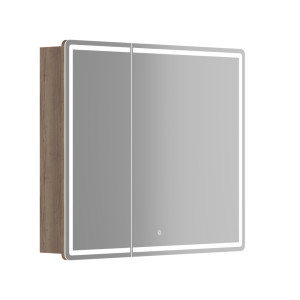 Зеркальный шкаф Mirror 890x150х740 мм, с LED подсветкой