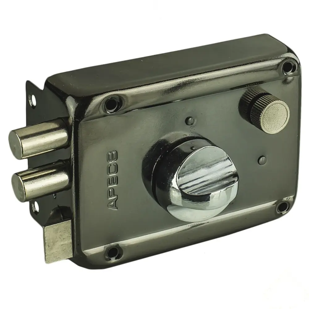 Замок накладной Apecs 0098-C-BN (A98AC-R), цвет никель STLM-2087466