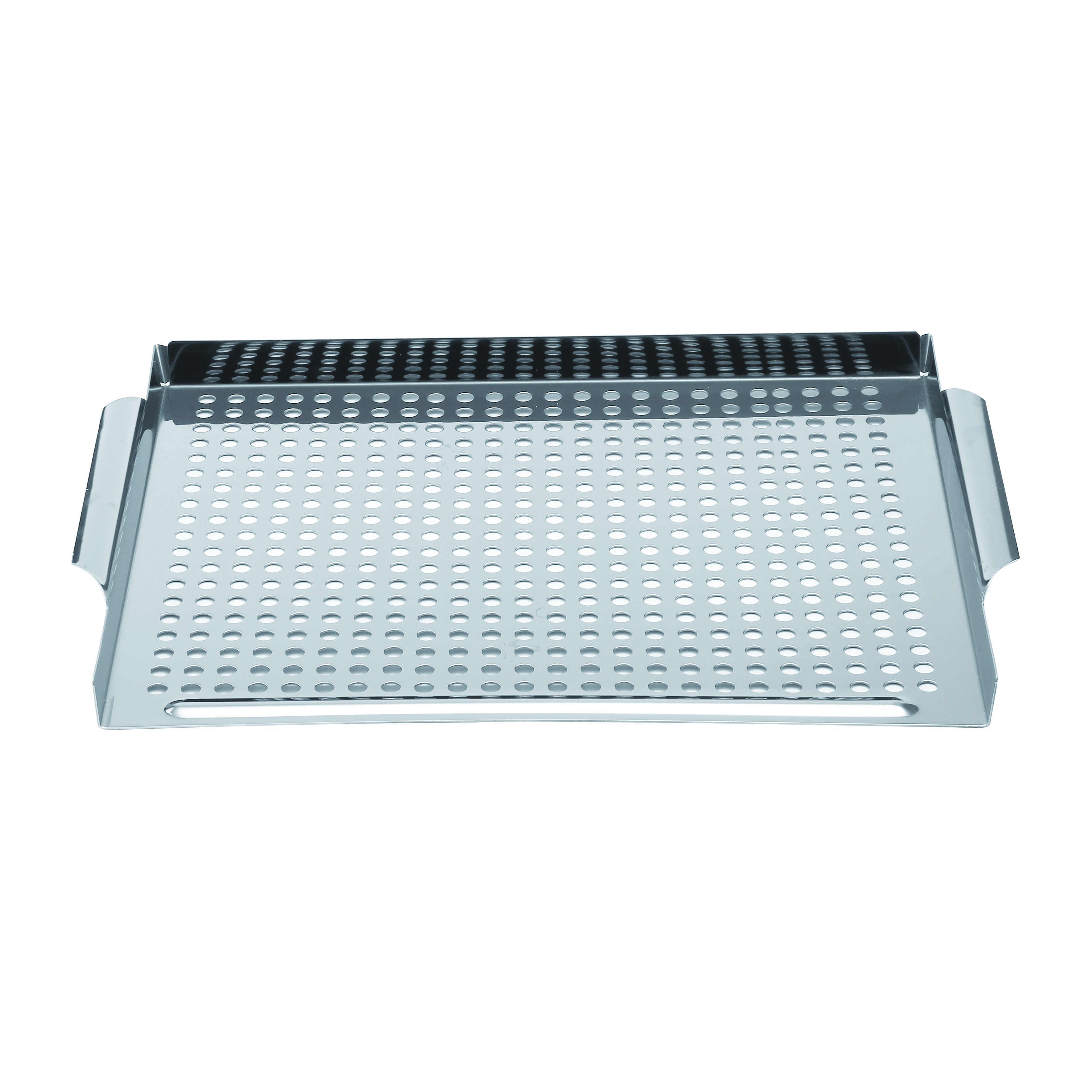 81966312 Противень для рыбы и морепродуктов Alpha 39.5x29 см нержавеющая сталь серебристый STLM-0015890 NATERIAL  - Вид №3