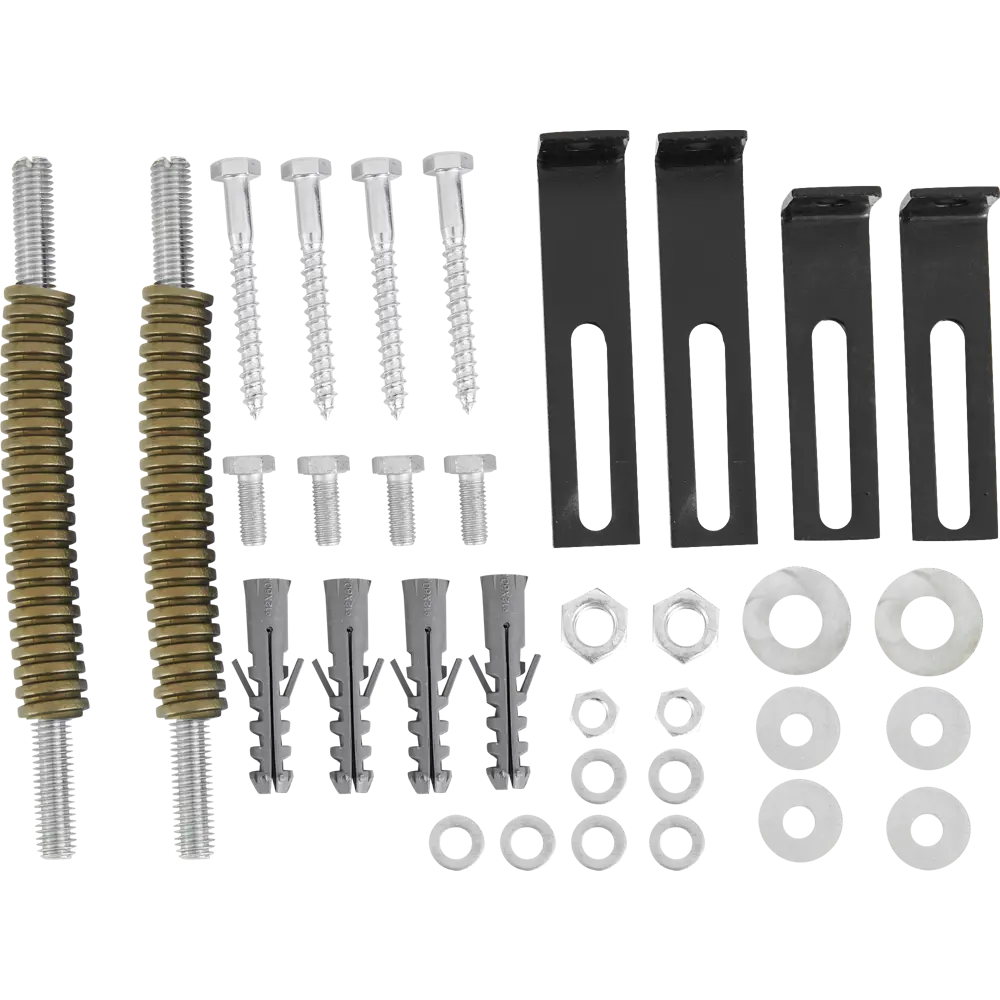 Инсталляция Oli Quadra Black 30 см для подвесного унитаза с кнопкой цвет хром STLM-2169691 - Вид №6