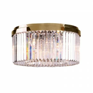 Люстра хрустальная потолочная золото Newport 10118/PL NEWPORT ДИЗАЙНЕРСКИЕ 00-3887901 Золото;прозрачный