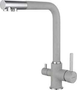 Кухонный смеситель 3611 серый GranFest
