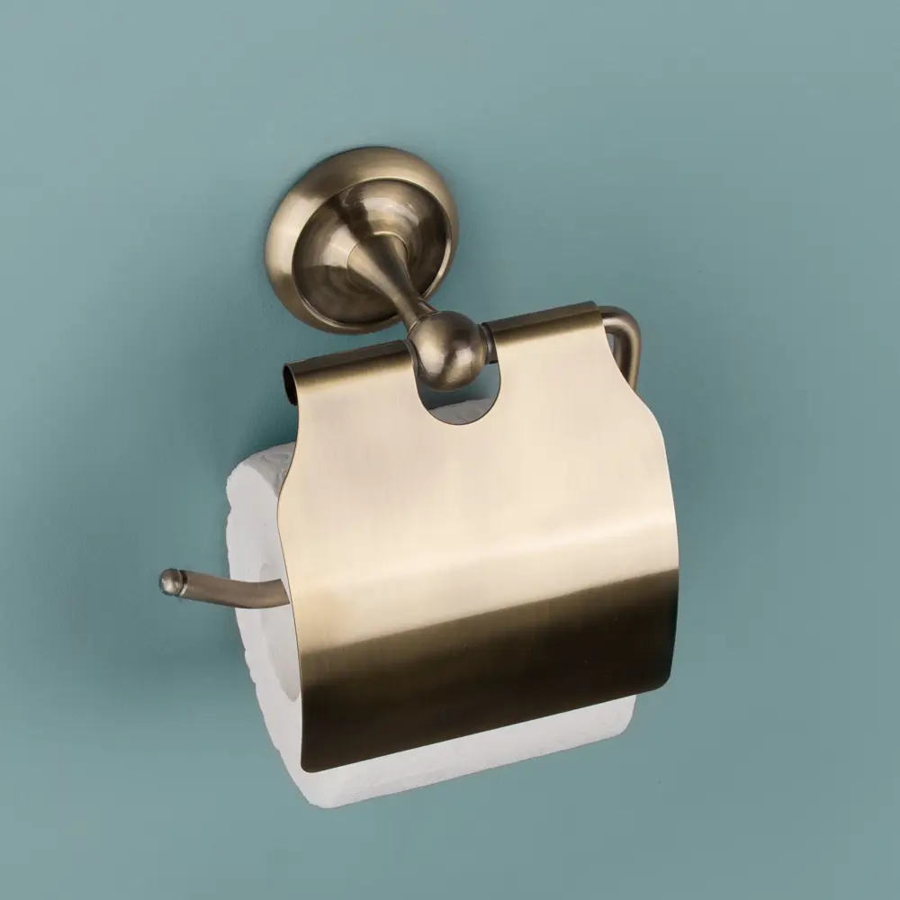 Держатель для туалетной бумаги Verran Antico цвет латунь STLM-2022394 - Вид №5