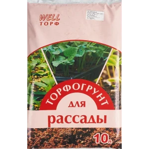 Грунт Well Торф для рассады 10 л