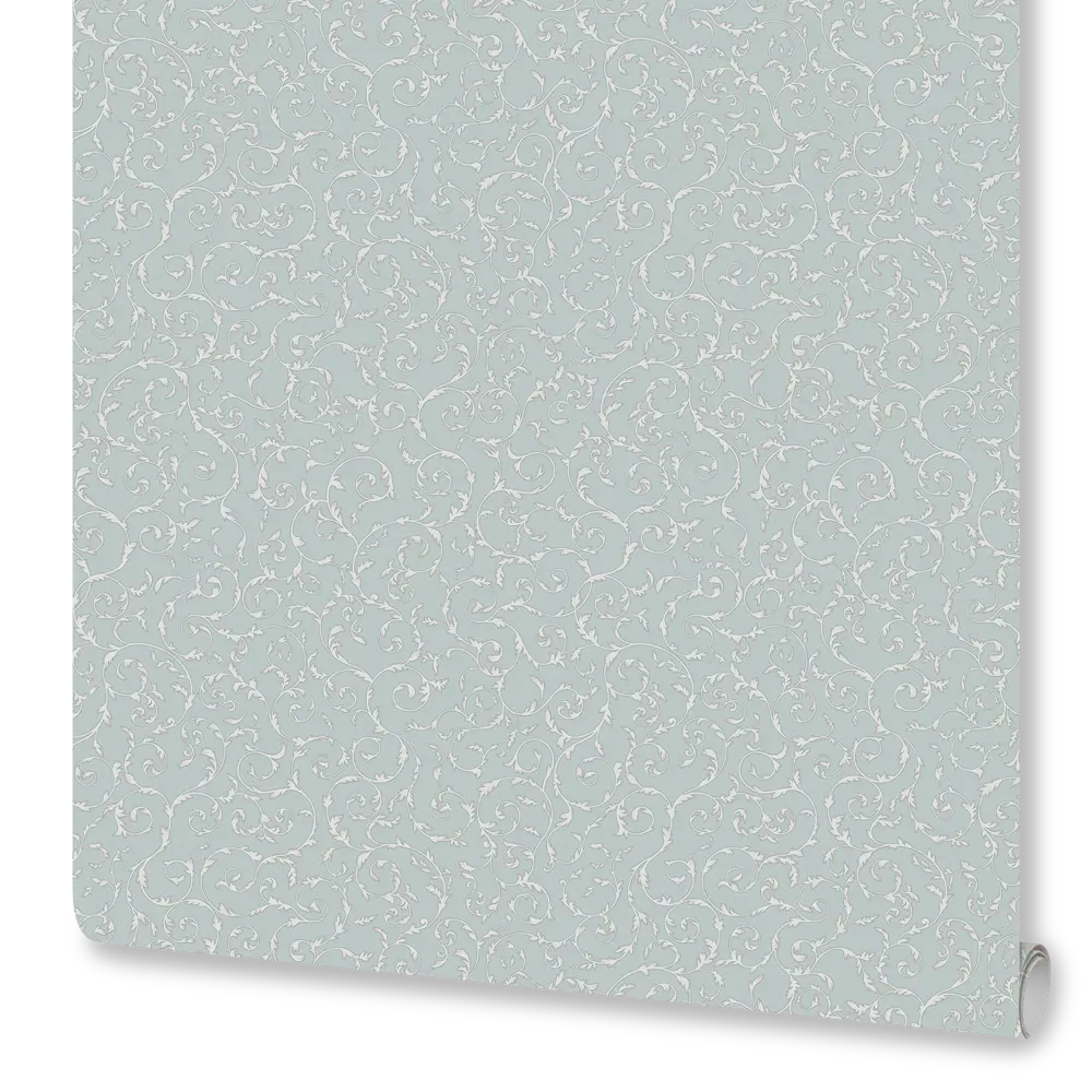 Обои флизелиновые Euro Decor Chloe зелёные 1.06 м 6007-10 Santreyd STLM-2188261