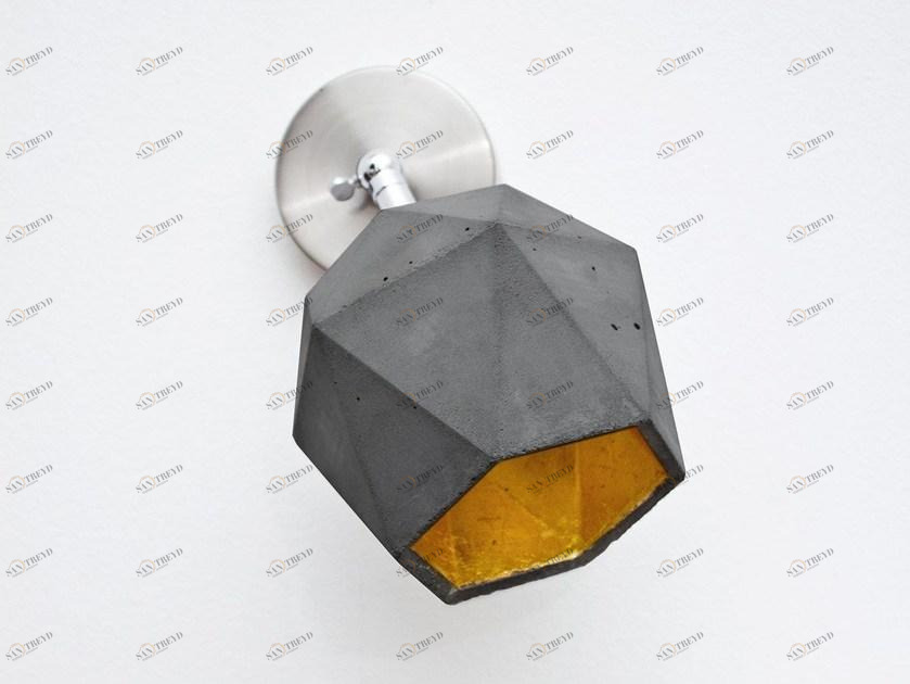 GANTlights Настенный светильник из бетона T sun-id-1483398