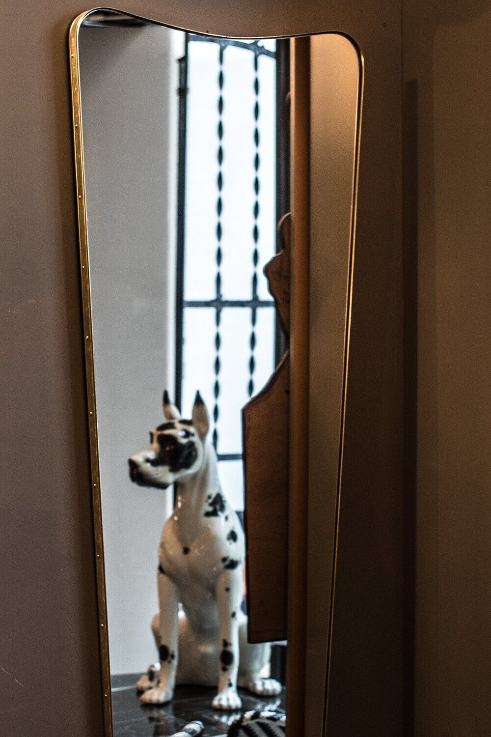 Зеркало с латунной рамкой Jover+Valls SWING 1 ARCH-00096530 - Вид №2