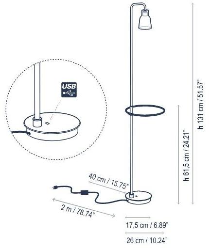 BOVER Светодиодный торшер Drip/drop sun-id-1479214 - Вид №2
