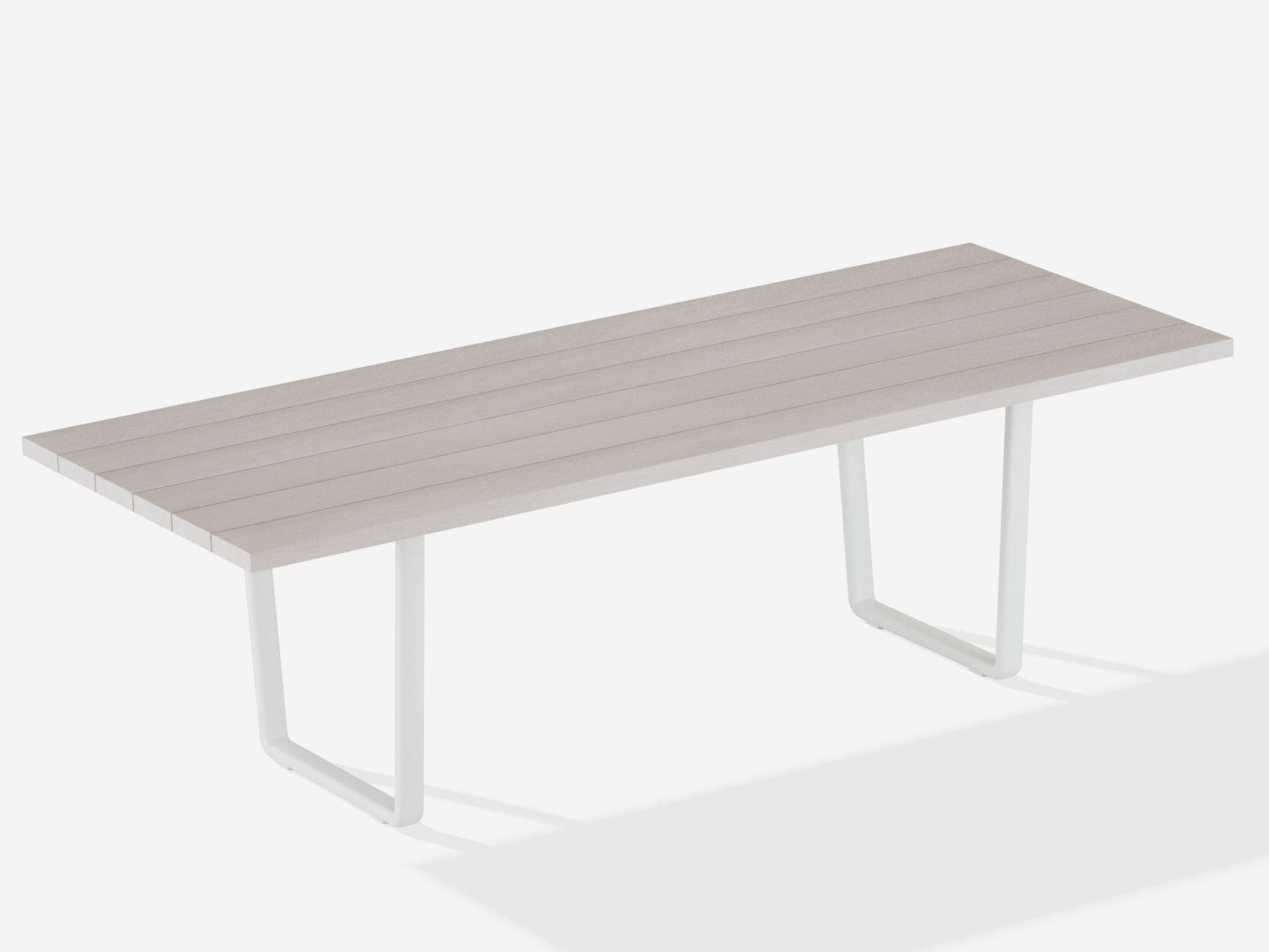 Деревянный алюминиевый прямоугольный садовый стол FAST Orizon ARCH-00043605