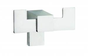 H8700/09DCR Sanibano Elegance, крючок двойной, цвет хром