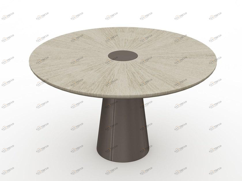 HUGUES CHEVALIER Круглый деревянный стол Saint-germain sun-id-1444196