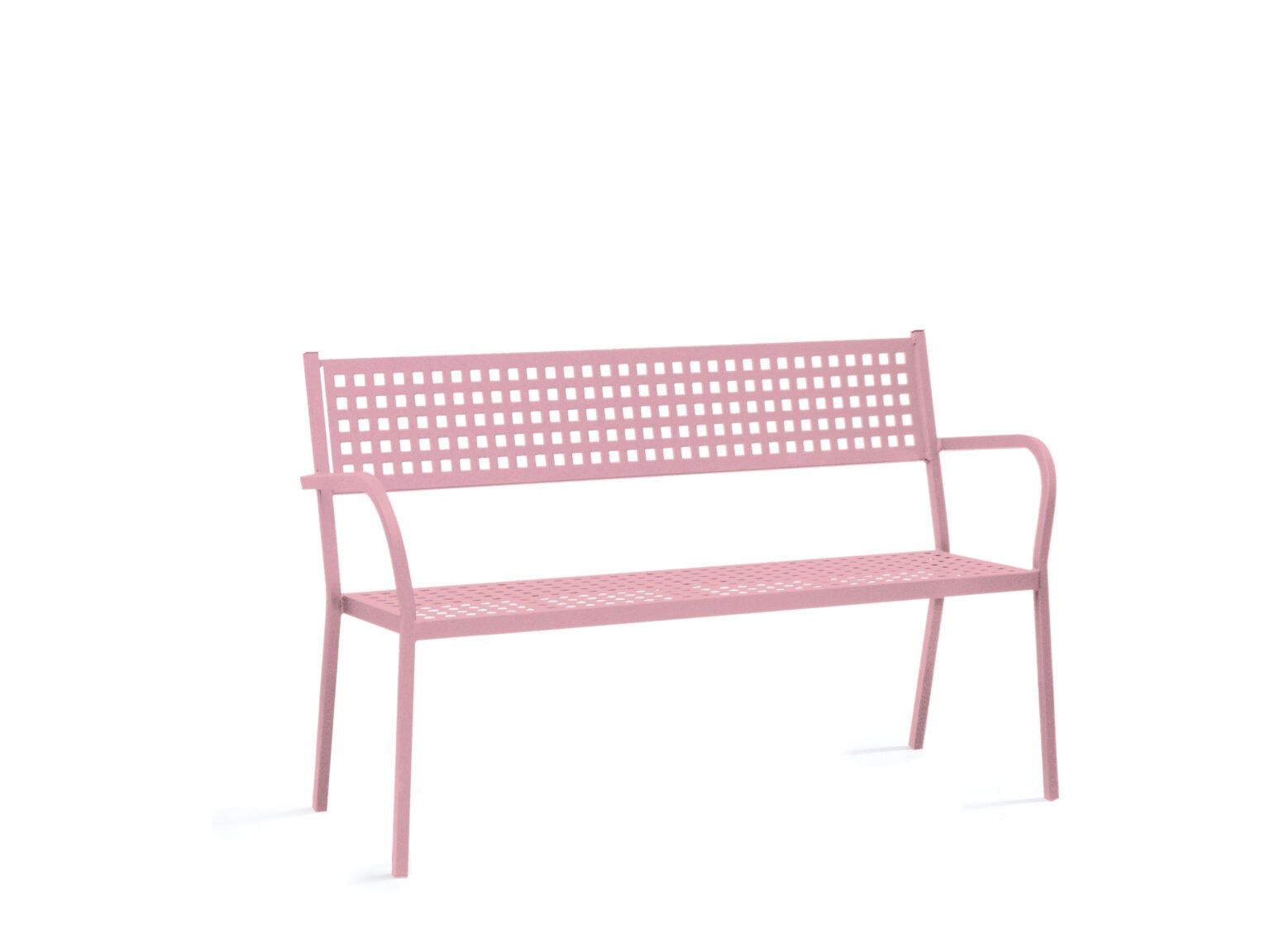 Металлическая садовая скамейка с подлокотниками Vermobil ARCH-00062963 - Вид №11