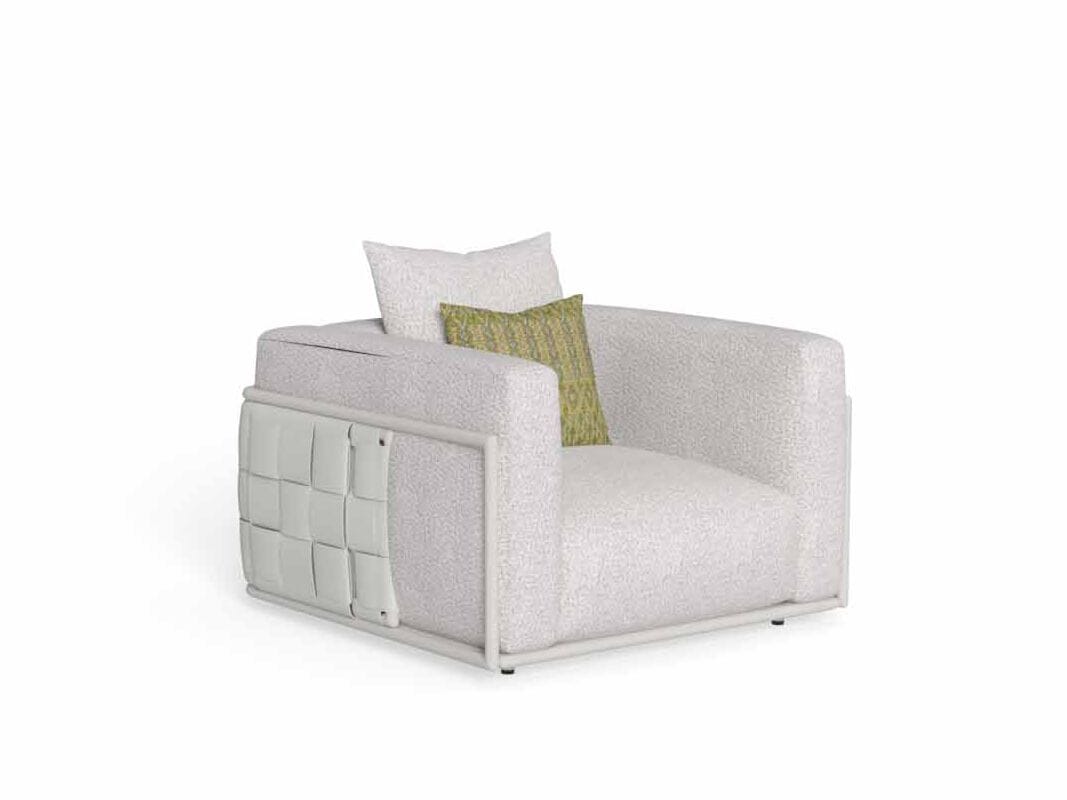 Тканевое мягкое садовое кресло Talenti Tressé ARCH-00046933 - Вид №3