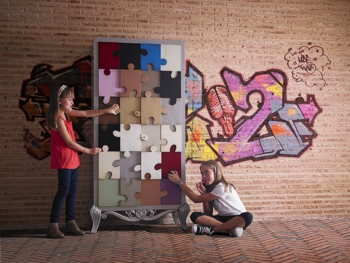 009335 Шкаф Lola Glamour Puzzle Santreyd - Вид №2