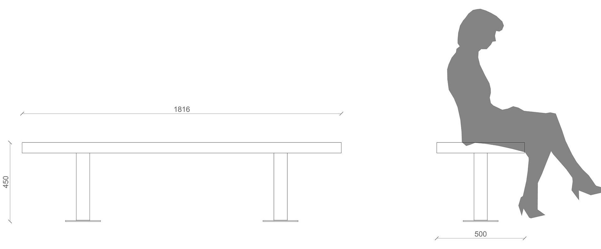 Скамейка в окуме Lazzari палуба ARCH-00122948 - Вид №22