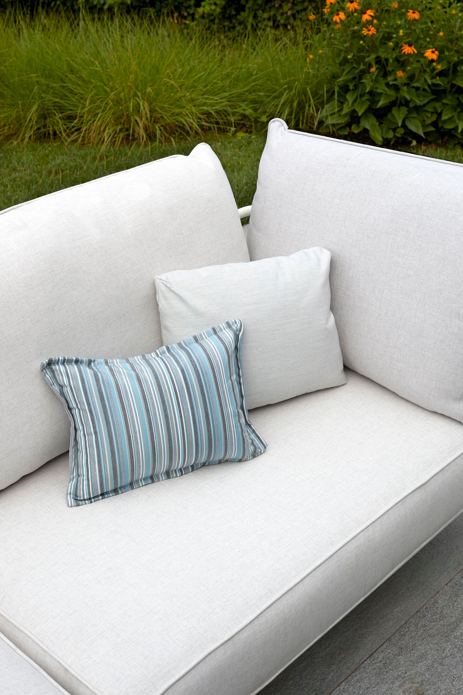 Стальной и тканый угловой садовый стул S-CAB лоскут ARCH-00022261 - Вид №12