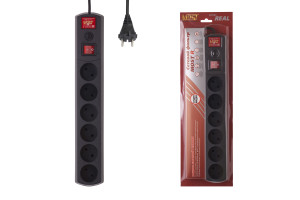 16351727 Сетевой фильтр R 10м, черный R-Ч 10м MOST