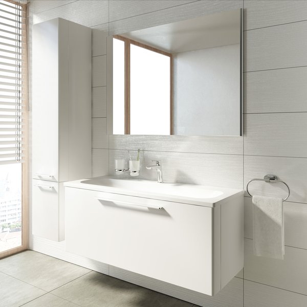 Тумба под умывальник SD 1000 Ring белая Ravak X000000769 - Вид №4