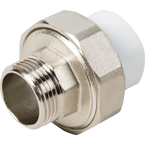 Муфта разъемная РВК 3/4"x25 мм НР полипропилен 020570