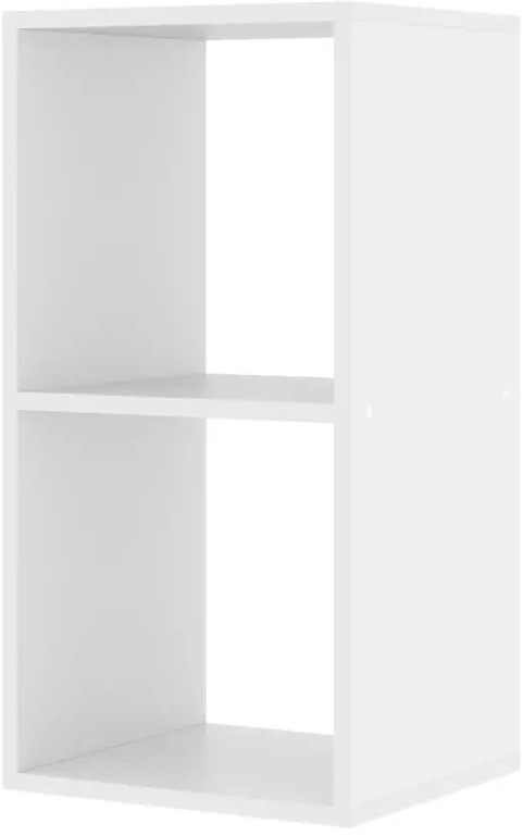 91588146 Стеллаж Velardy Cubic Line 35.2x68.8x32 см ЛДСП цвет белый матовый STLM-1083359