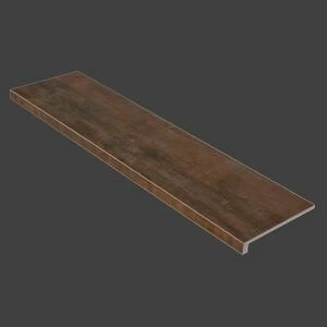 Граните Вуд Эго ступень темно-коричневый лаппатированная 1200x320