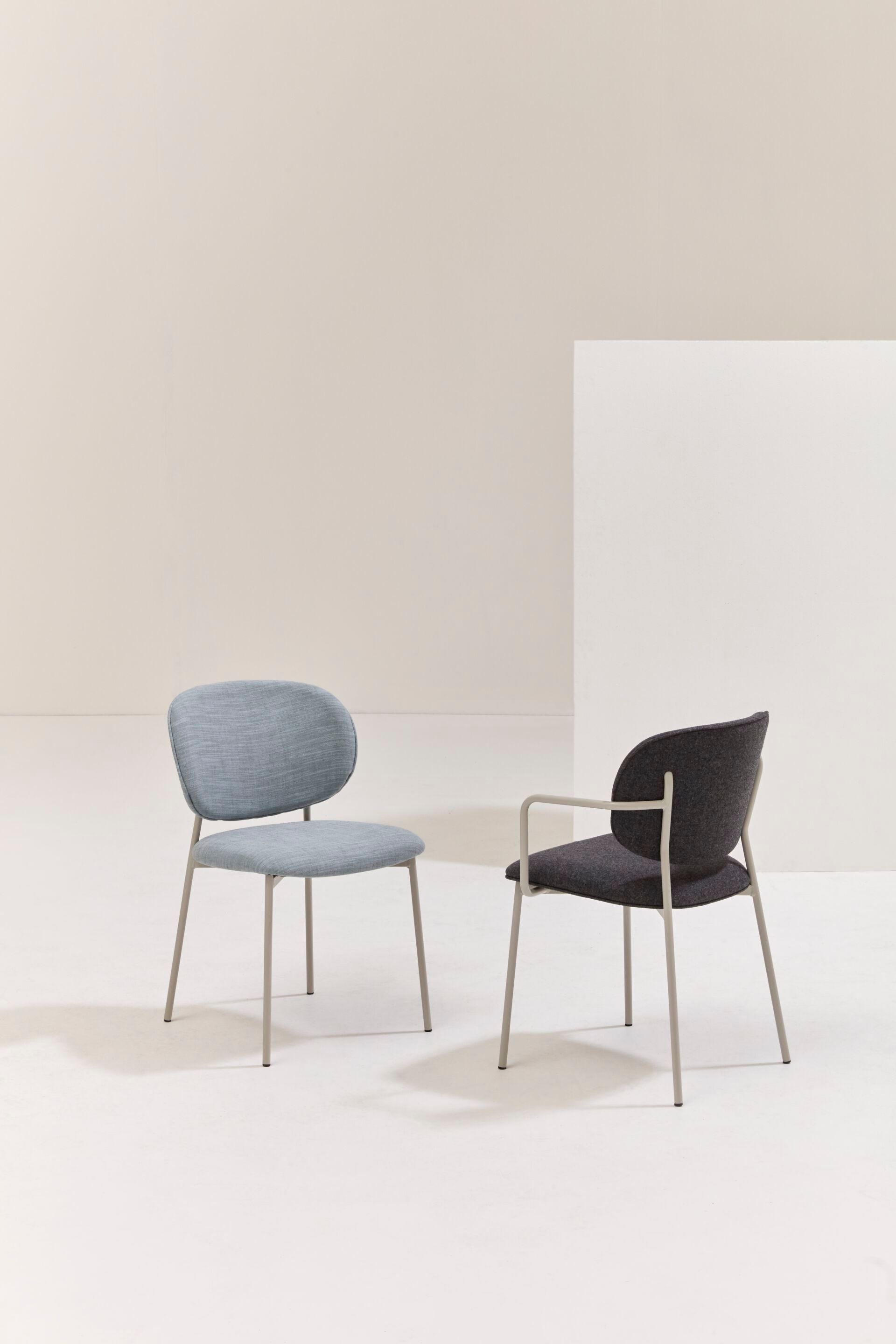 Стальной мягкий стул с подлокотниками Billiani Wround ARCH-00126914 - Вид №2