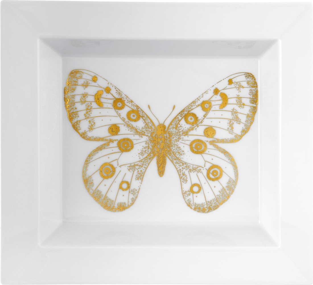 10663819 Meissen Блюдо Meissen "Чудеса" 21x18,5см, п/к Фарфор 