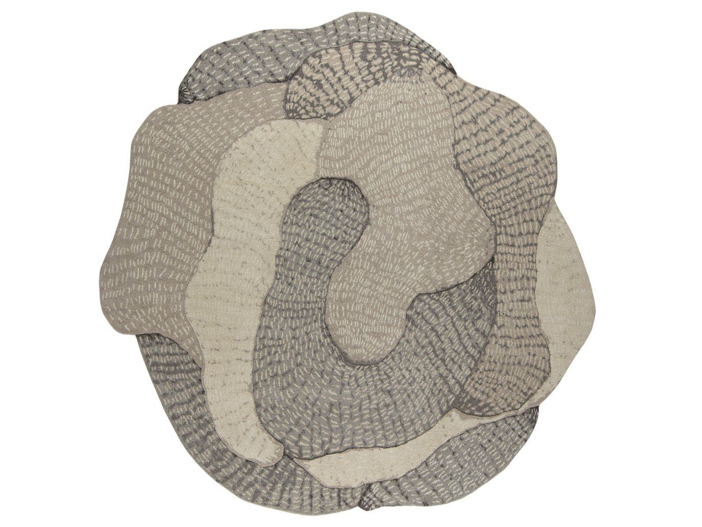 Круглый ковер ручной работы cc-tapis Undyed ARCH-00149644 - Вид №1