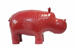 Пуф "Бегемот" мини красный EUROSON БЕГЕМОТ, ЖИВОТНЫЕ 125953 Красный