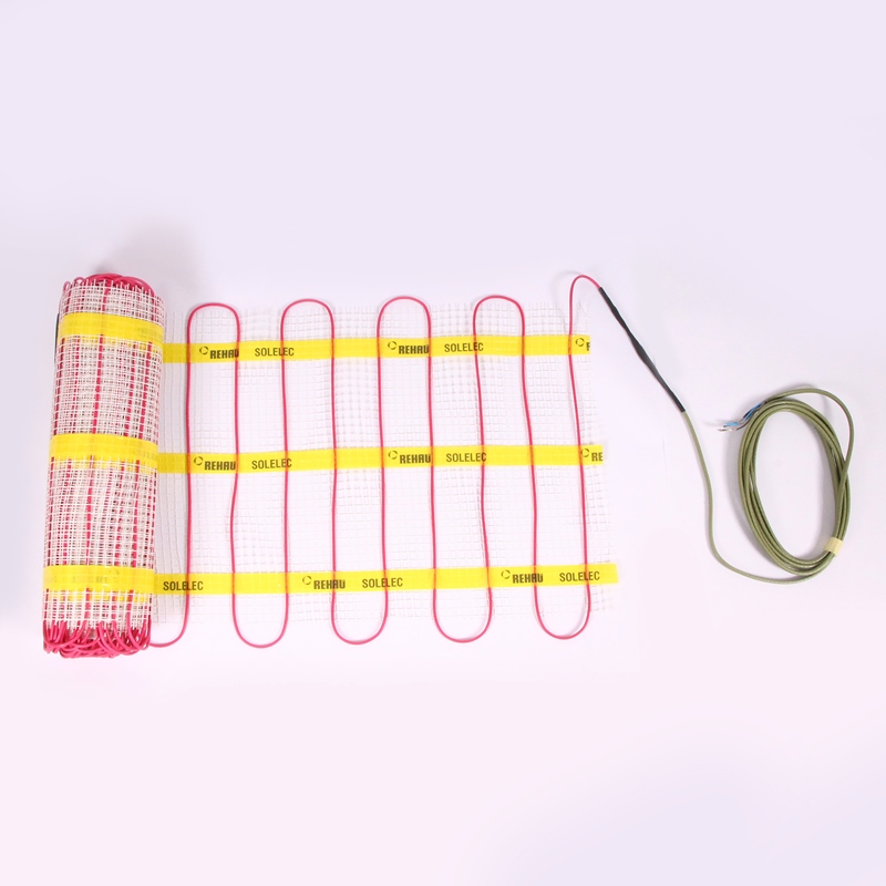 Мат греющий двужильный 160Вт/м2 на полимерной сетке REHAU 0,5x4м 226058 - Вид №3